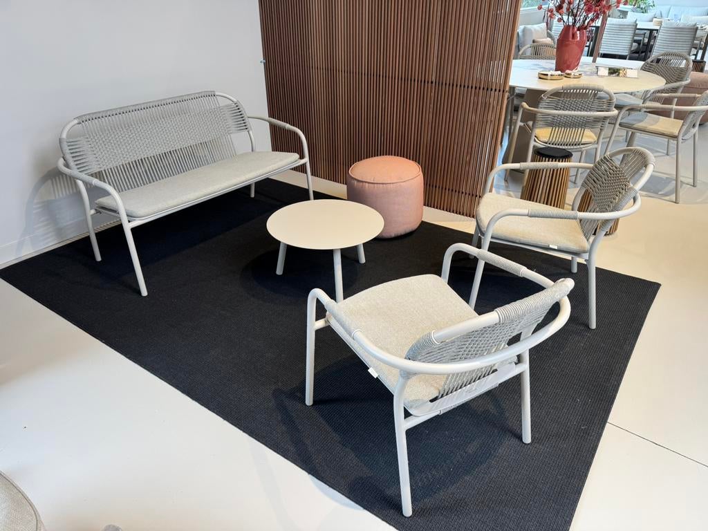 - 50% ! Vincent Sheppard Cleo loungeset - SHOWROOMMODEL, Tuin en Terras, Tuinsets en Loungesets, 4 zitplaatsen, Aluminium, Ophalen of Verzenden