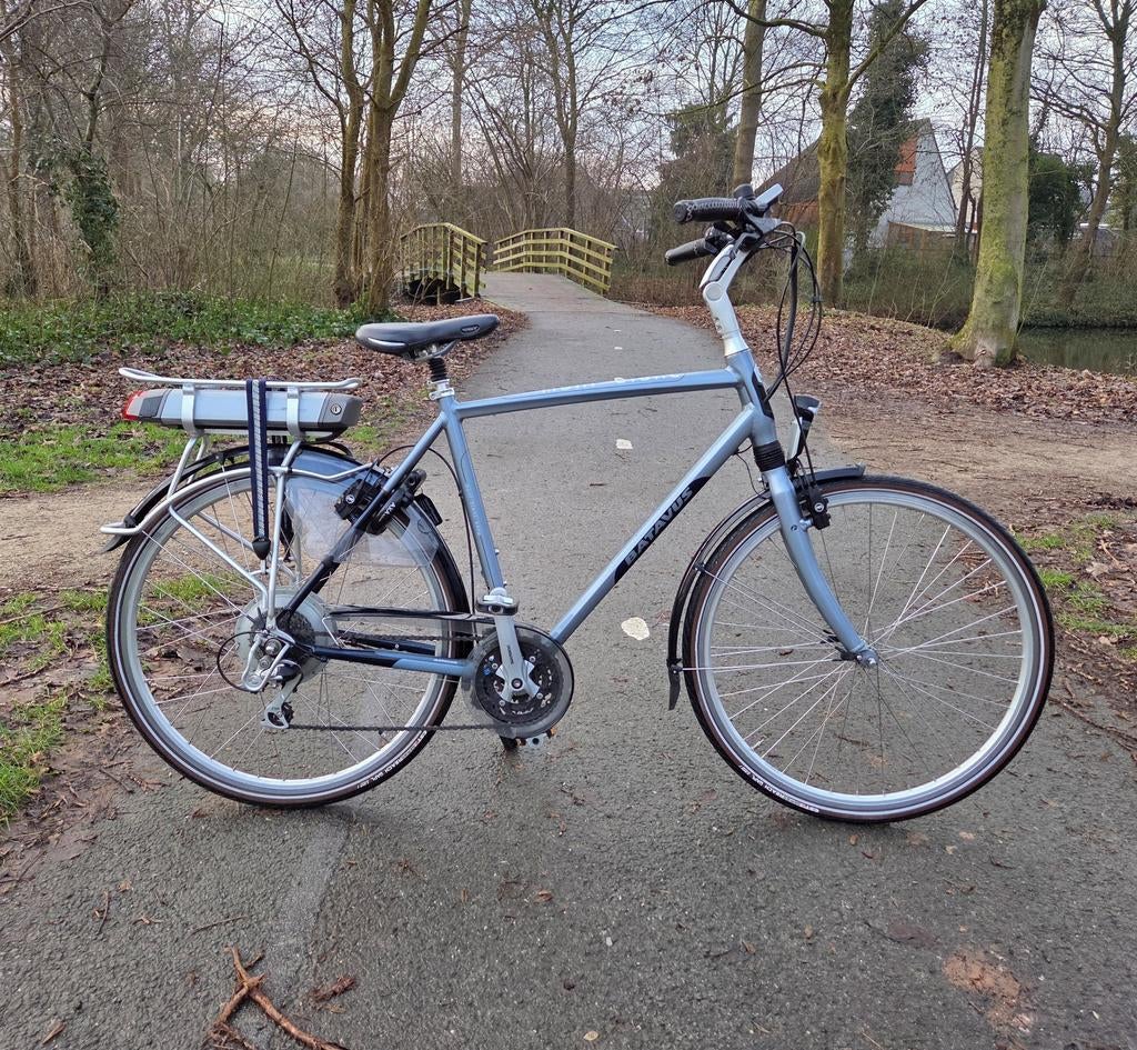 Elektrische herenfiets Batavus mont blanc Uitneembare accu, Fietsen en Brommers, Versnellingen, Batavus, Ophalen of Verzenden
