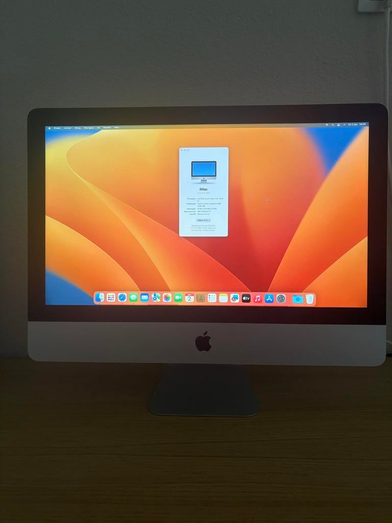 iMac 2017 21.5 inch - Goede staat, Computers en Software, Ophalen, 8 GB, IMac, Zo goed als nieuw