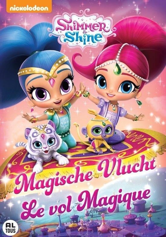 DVD - Shimmer & Shine - Magische Vlucht, Alle leeftijden, Ophalen of Verzenden, Gebruikt