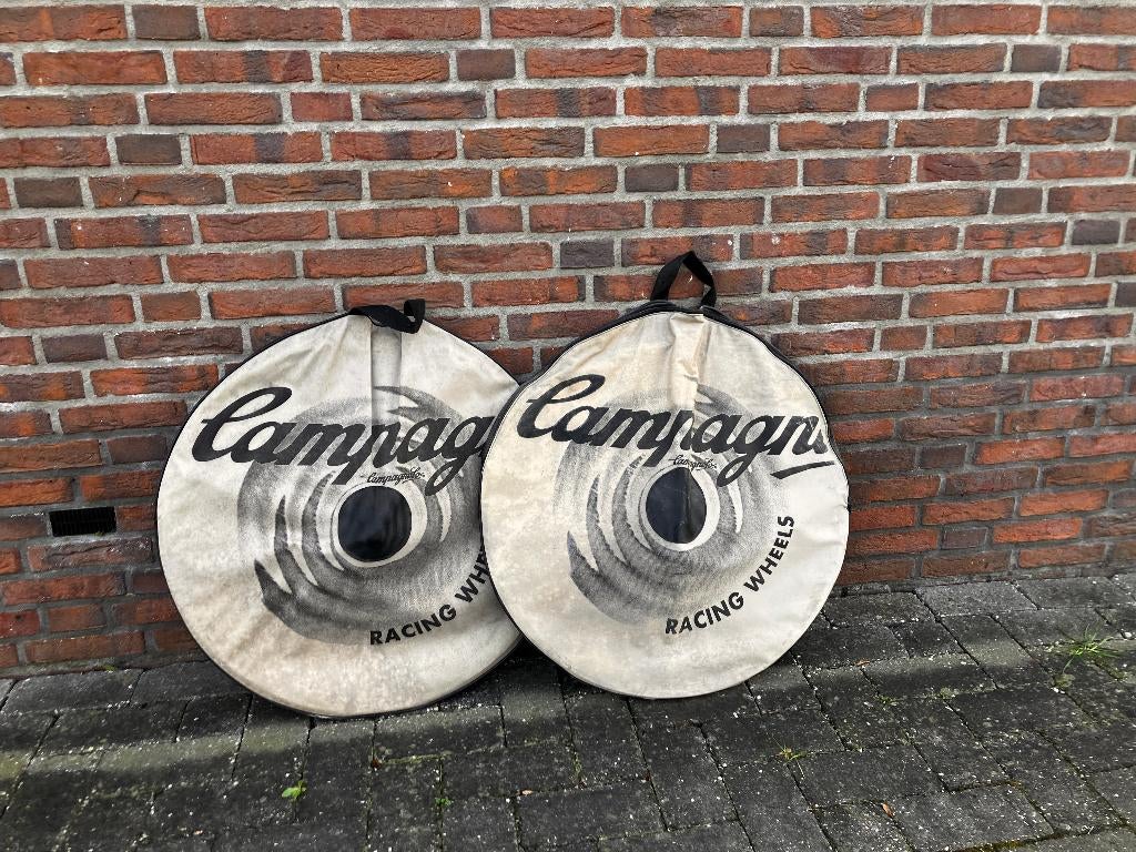 Aluminium wielen set met Campa 10 fit body, Gebruikt, Racefiets, Campagnolo Record, Ophalen