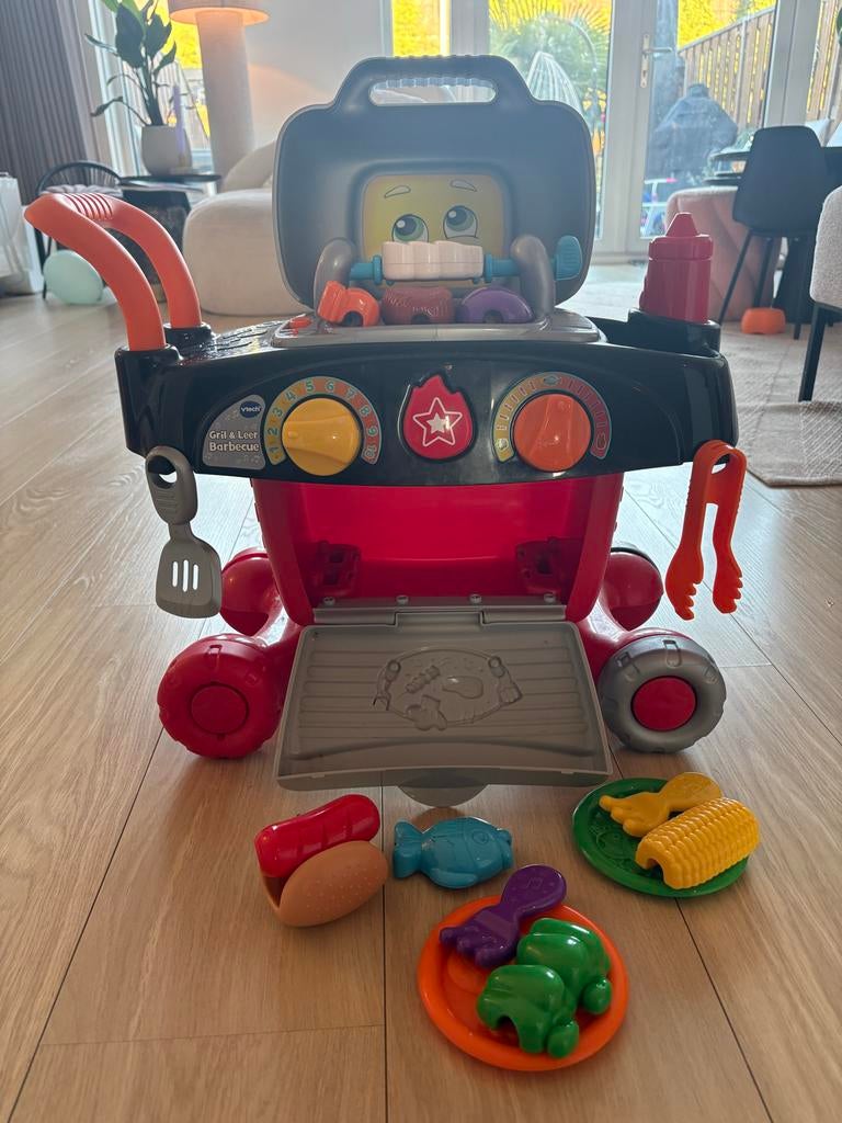Vtech Leerzame Barbecue met Accessoires, Ophalen of Verzenden, Gebruikt, Jongen of Meisje