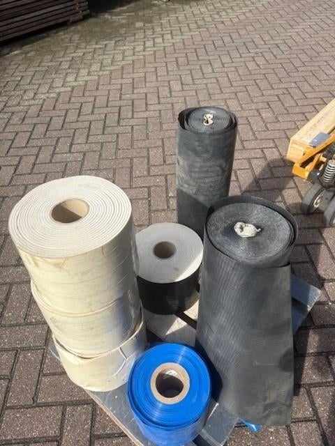 Diverse rollen folie, Ophalen, Zo goed als nieuw, 15 m² of meer, Folie