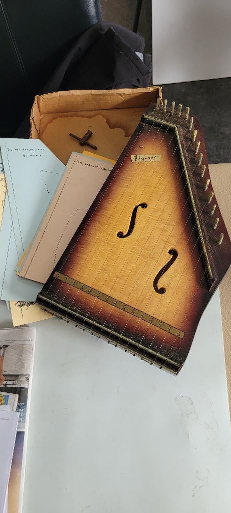 oude harp (1iv284/40), Ophalen of Verzenden, Gebruikt