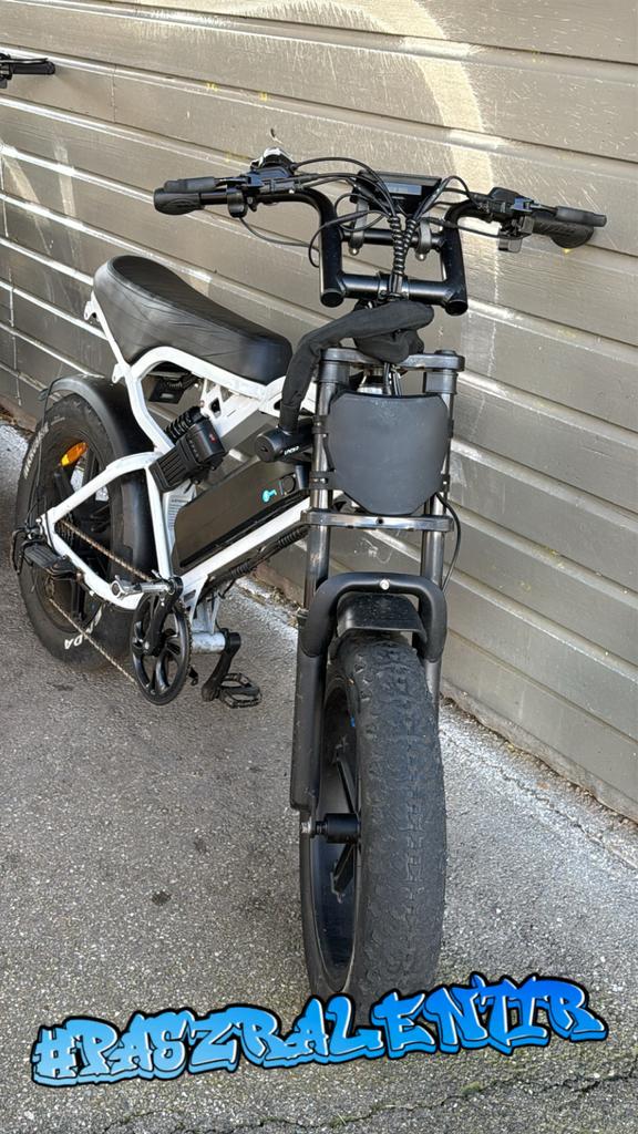 Fatbike V20 Pro Opvoerbaar met Gashendel en Killswitch, Overige merken, Ophalen of Verzenden, Zo goed als nieuw, Minder dan 47 cm