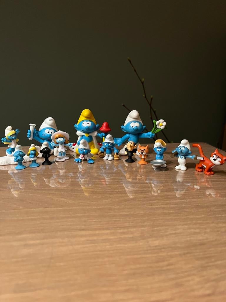 Leuke set Smurfen poppetjes, Ophalen of Verzenden, Verschillende Smurfen