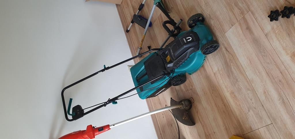 Electrische grasmaaier, Ophalen of Verzenden, Gebruikt