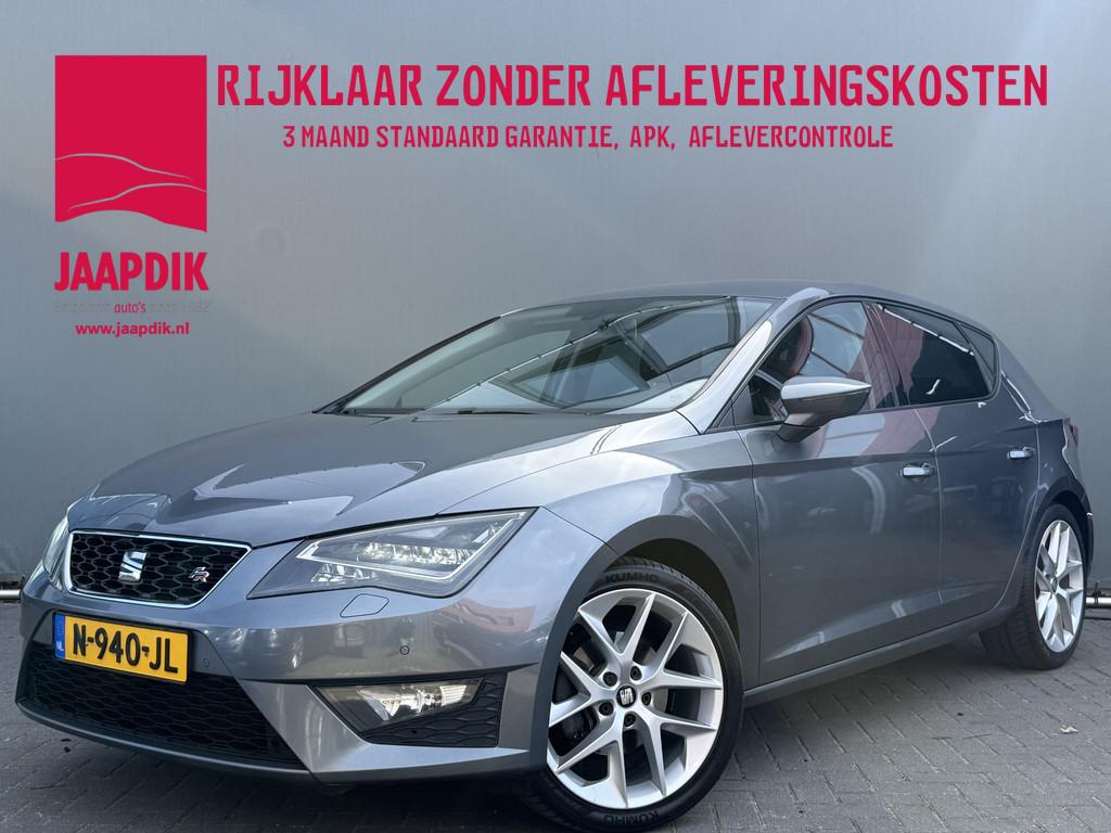 SEAT Leon BWJ 2013 1.4 TSI 123 PK FR Business STOELVERW. | N, Voorwielaandrijving, Stof, Gebruikt, 4 cilinders