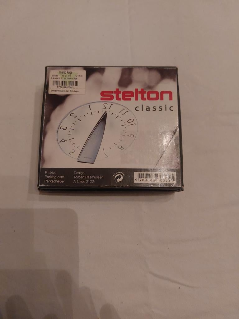 Stelton parkeerschijf, Auto diversen, Auto-accessoires, Gebruikt, Ophalen of Verzenden