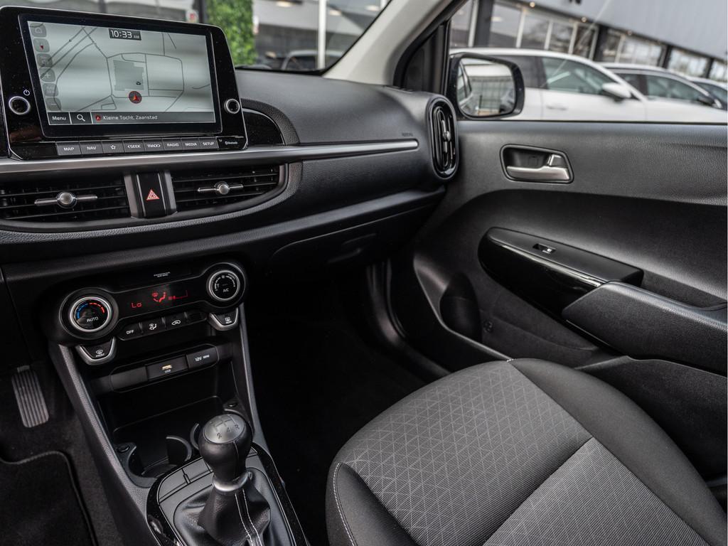 Kia Picanto 1.0 DPi DynamicPlusLine | Carplay | Camera | Cli, Voorwielaandrijving, Stof, Gebruikt, Met garantie (alle)