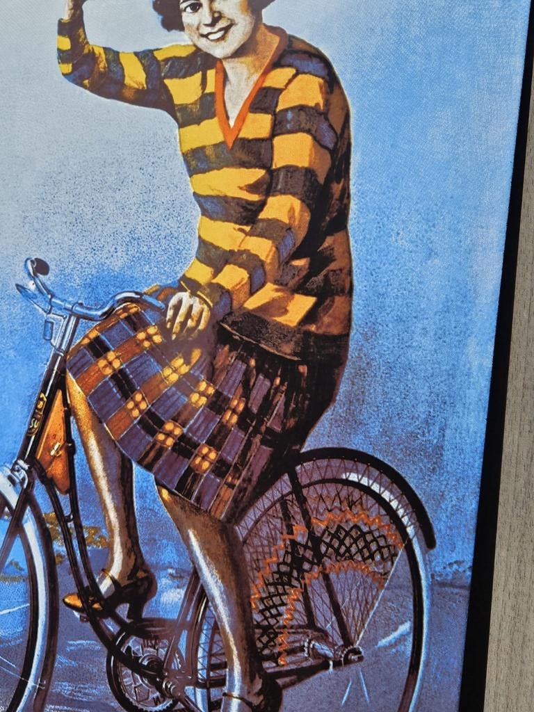 Emaille bord NSU, Ophalen of Verzenden