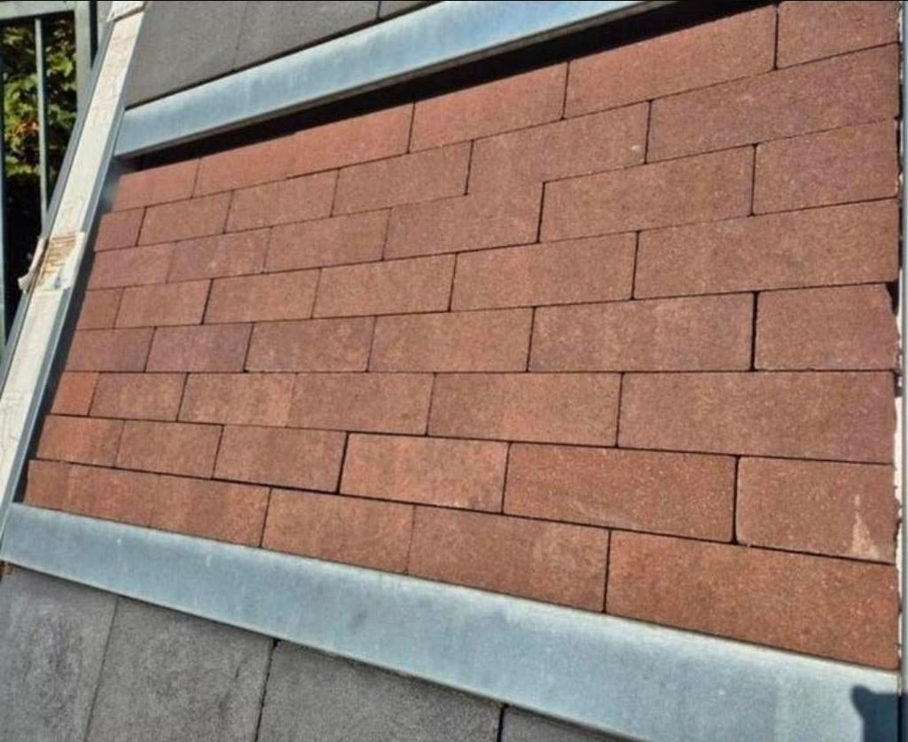 Georetron waaltjes bruin licht nuance 21x7x6 s-partij, Klinkers, Nieuw, Ophalen of Verzenden, 10 m² of meer