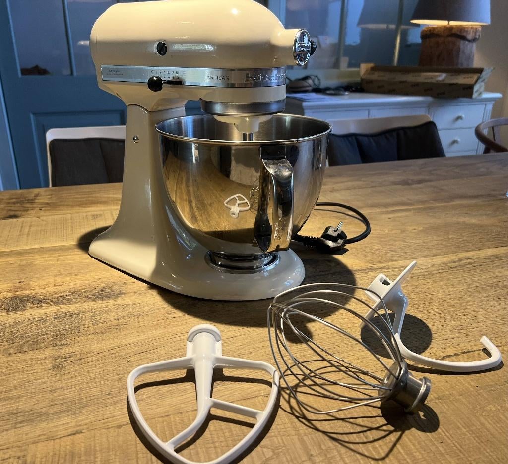 Kitchenaid Artisan Mixer (5KSM125) Amandel, Ophalen, Nieuw