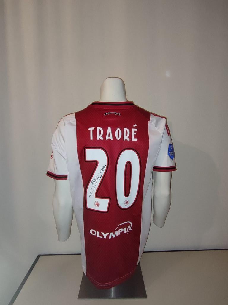 Bertrand Traoré gesigneerd Ajax shirt met coa, Verzamelen, Ophalen of Verzenden, Nieuw, Ajax, Shirt