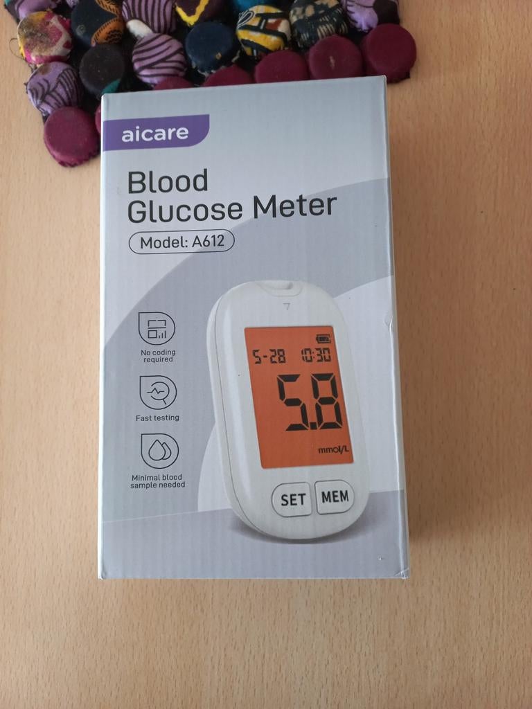 Bloed glucose meter, Ophalen of Verzenden, Nieuw