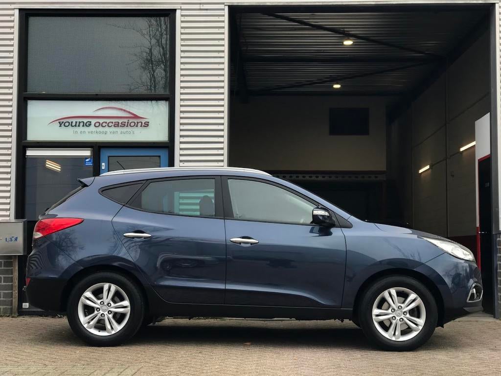 Hyundai Ix35 2.0i 4WD Style|Trekhaak|Clima|Cruise|4x4, 13 km/l, Gebruikt, 4 cilinders, Blauw