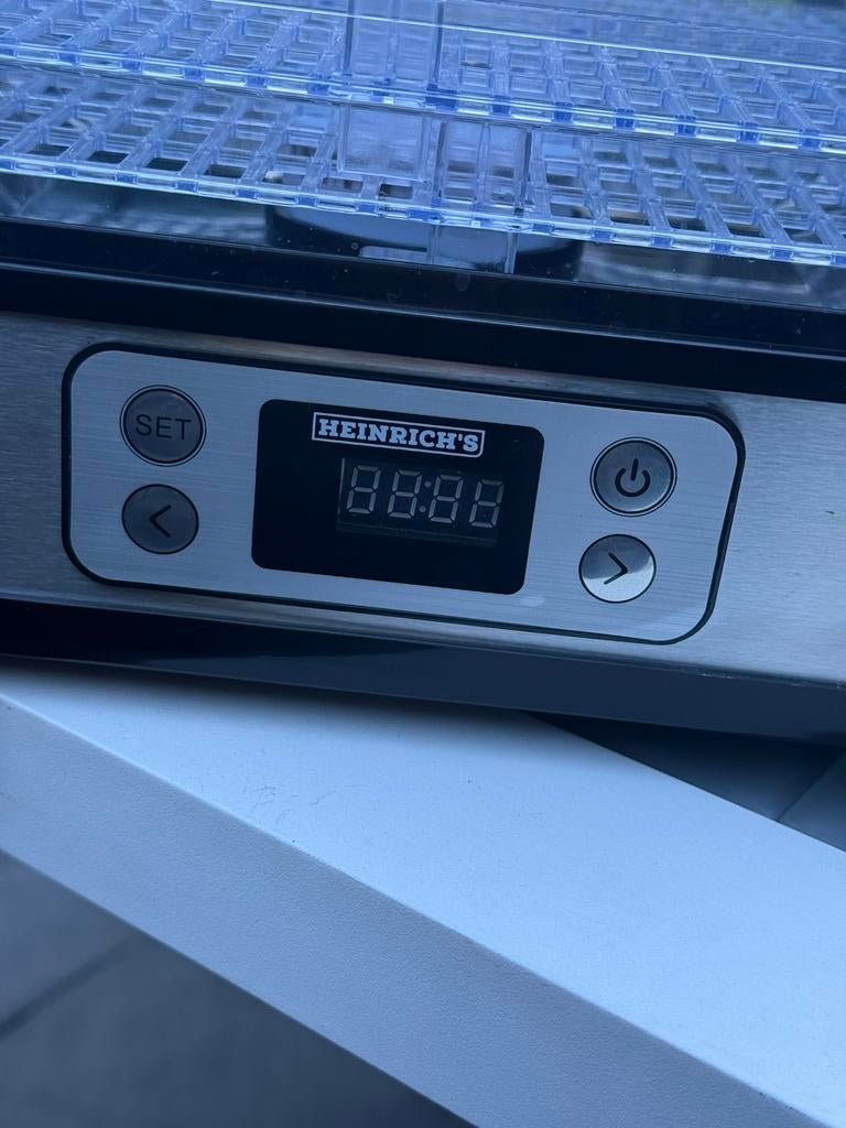 Heinrich's Voedseldroger - Dehydrator - Zo goed als nieuw, Ophalen of Verzenden, Zo goed als nieuw
