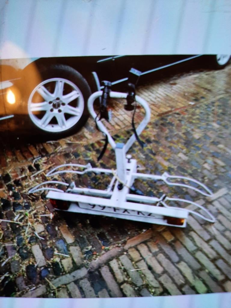 Fietsendrager voor op trekhaak, Auto diversen, Fietsendragers, Ophalen, Gebruikt, Trekhaakdrager
