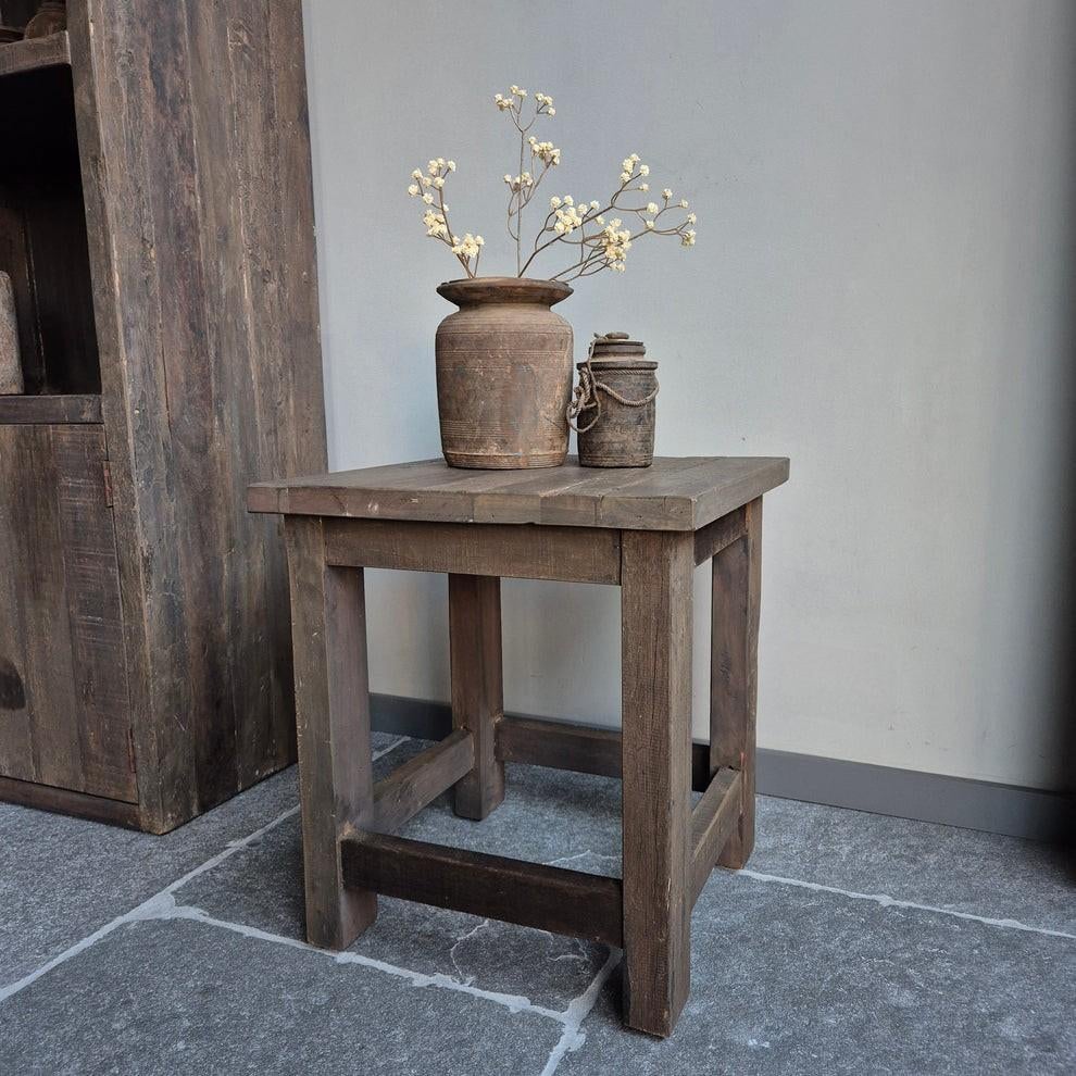 Bijzettafel driftwood landelijk sober stoer Jober Wonen, Ophalen, Nieuw, Hout