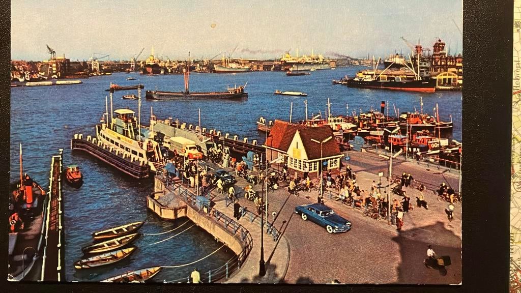 Amsterdam Haven pontveer IJ  ADM  HSM, Ophalen of Verzenden, 1960 tot 1980, Noord-Holland