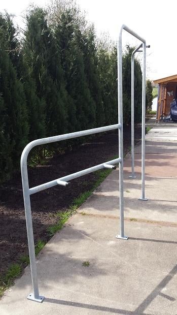 Rekstok calisthenics  turntoestel dipbar monkeybar te koop, Ophalen of Verzenden, Nieuw, Benen, Oprekstang