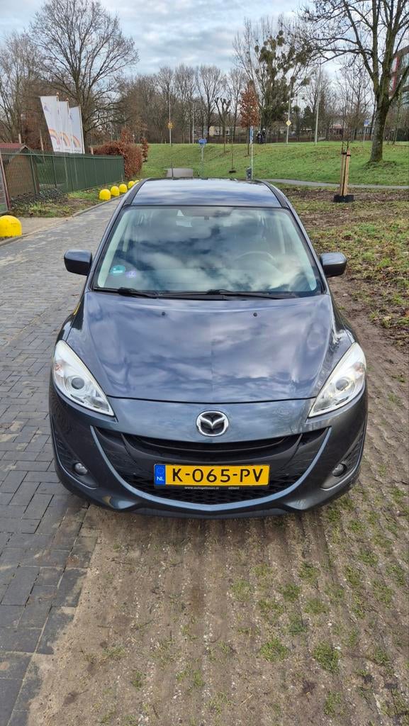 Mazda 5 2.0 7-persoons MPV – Schuifdeuren – APK tot feb. 27, Auto's, 4 cilinders, 7 stoelen, 1476 kg, 14 km/l