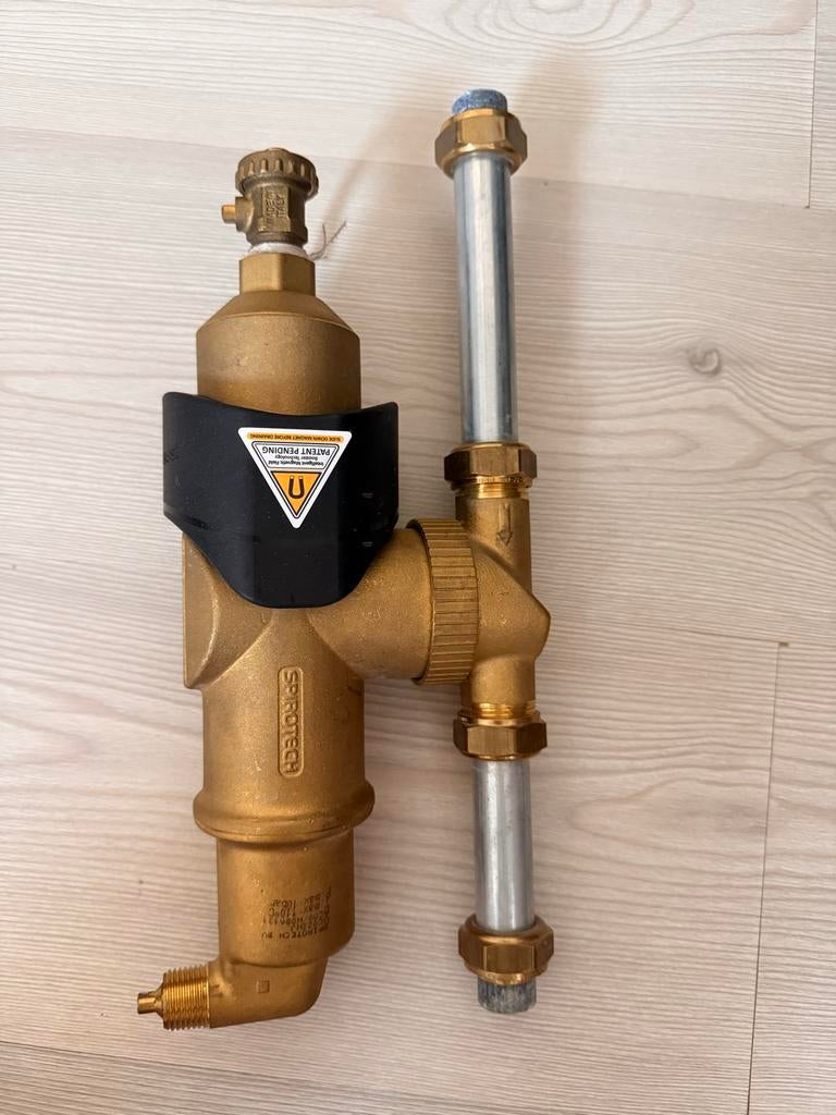 Spirotech combi MB3 vuilafscheider, Gebruikt, Minder dan 30 cm, Overige typen, Minder dan 60 cm