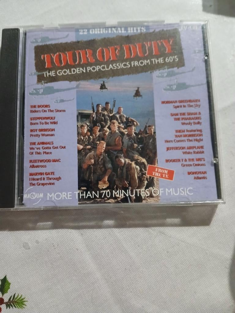 Tour of Duty: Golden Popclassics from the 60's CD, Ophalen of Verzenden, Gebruikt