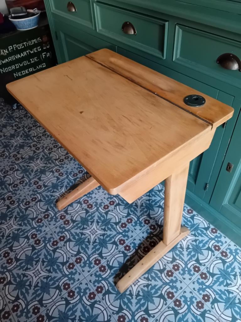 Vintage klepbureautje, kinderbureau, Antiek en Kunst, Antiek | Meubels | Tafels, Ophalen