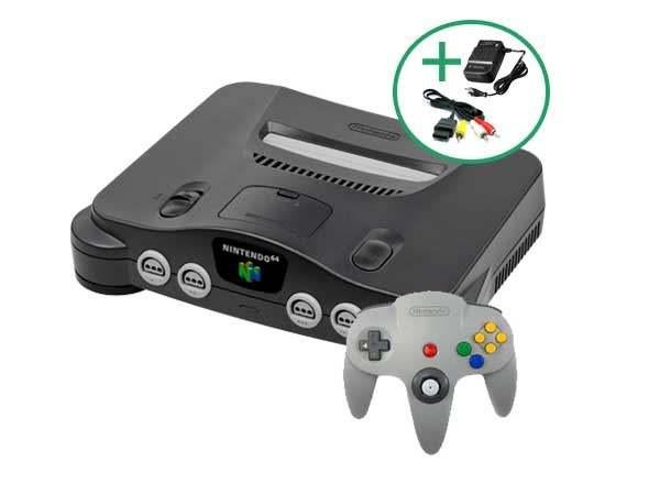 Nintendo 64 (N64) Console + 2 Controllers + Kabels, Spelcomputers en Games, Ophalen of Verzenden, Gebruikt, Met 2 controllers