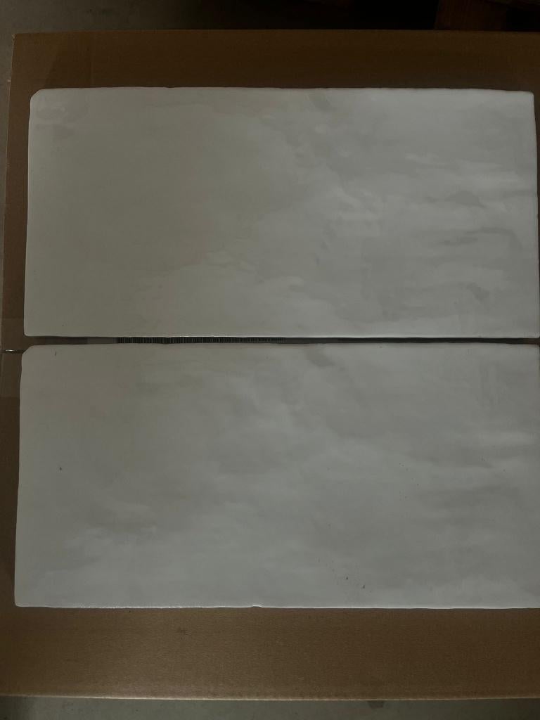 2,5 m2 tegels 15x30 cm Yorkshire Blanco / Snow White, Doe-het-zelf en Verbouw, Ophalen, Nieuw, Minder dan 20 cm, 20 tot 40 cm