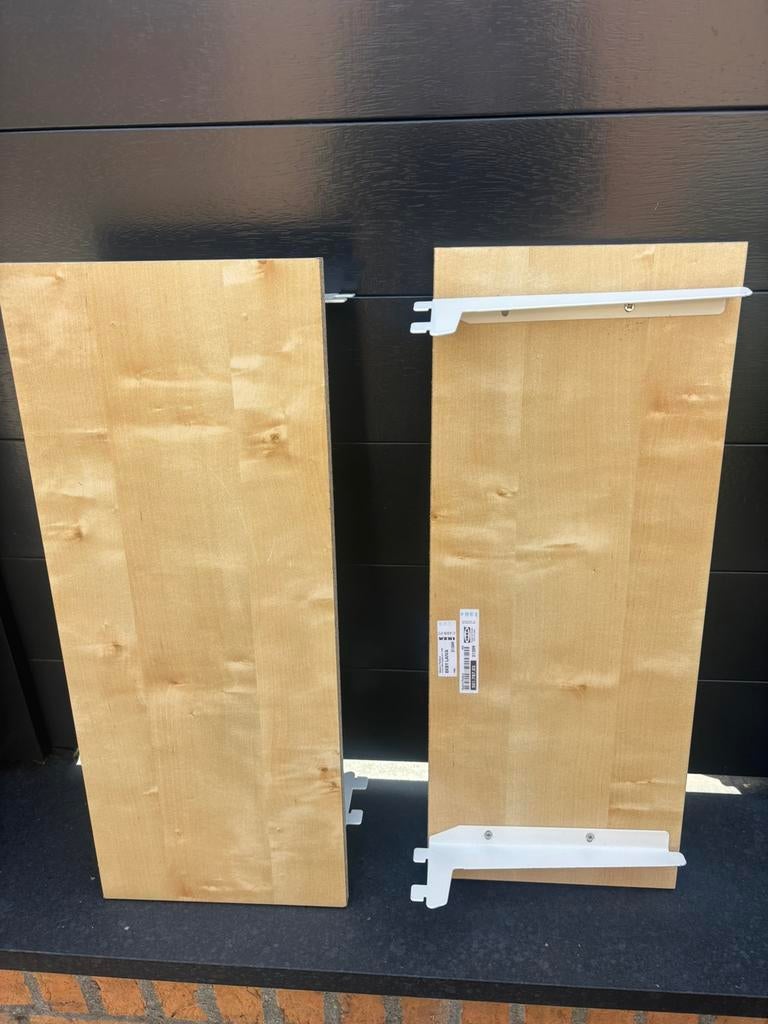 5 planken ikea incl. Plankdrager, Ophalen, Zo goed als nieuw