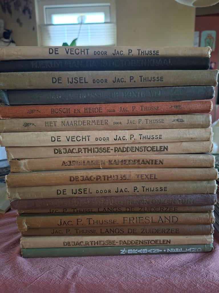 Verzamelboeken Jac. P. Thijsse, Ophalen of Verzenden, Gelezen, Jac. P. Thijsse, Plaatjesalbum