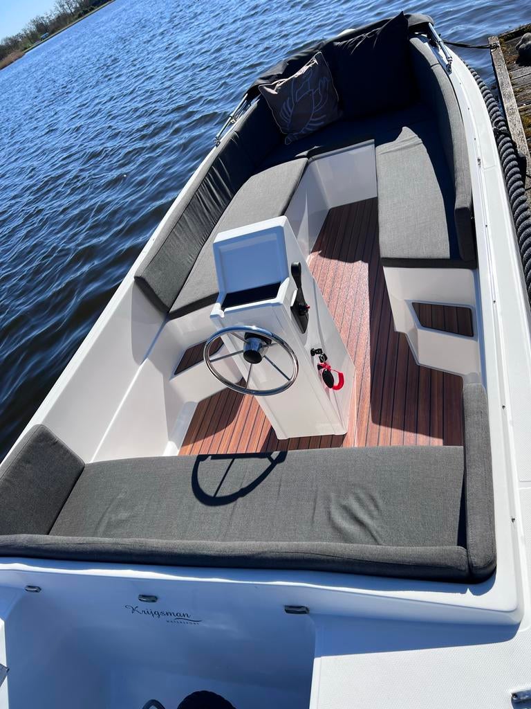 Riga 475 Experience sloep met Mercury 15 pk, Watersport en Boten, Sloepen, Gebruikt, 10 tot 30 pk, 3 tot 6 meter, Buitenboordmotor