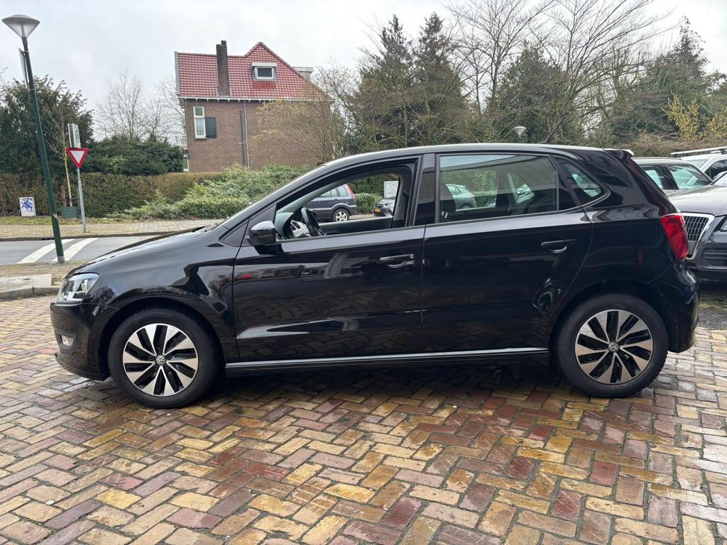 Volkswagen Polo 1.0 BlueMotion, Voorwielaandrijving, 95 pk, Zwart, Origineel Nederlands