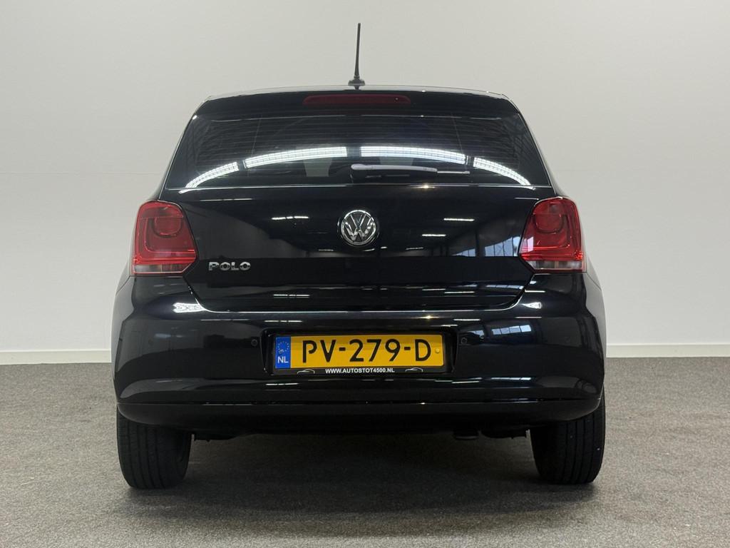 Volkswagen Polo 1.2-12V BlueMotion Comfortline Airco! Nieuwe, Voorwielaandrijving, Euro 5, Zwart, 1198 cc