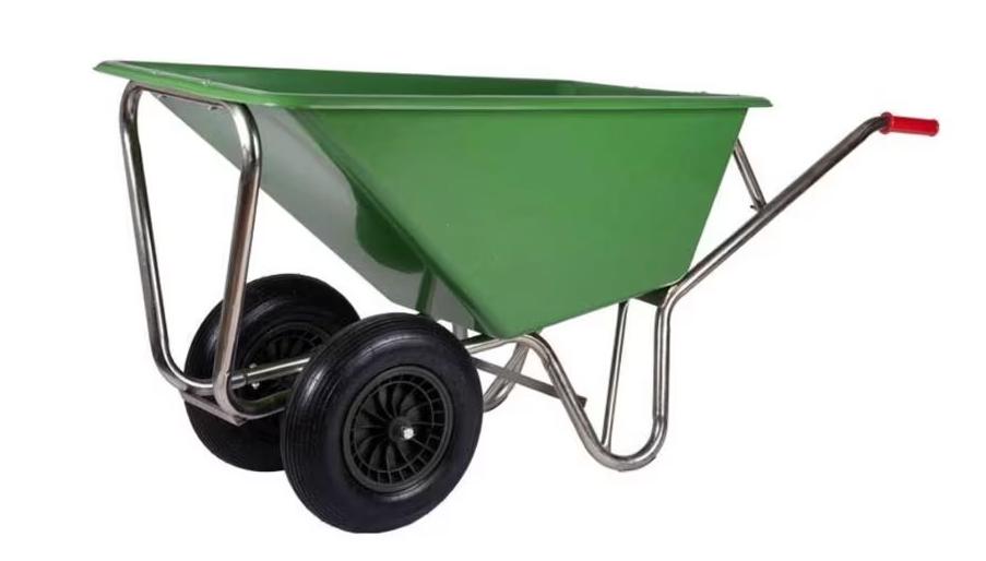 Kruiwagen 160L – 2 Wielen – €125 – Op voorraad, Ophalen, Nieuw, Handmatig, Tweewielig