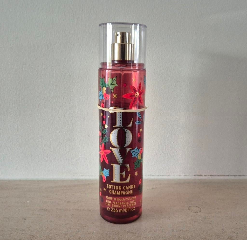 BBW Bath & Body Works | Love Cotton Candy Champagne | zgan, Ophalen, Zo goed als nieuw, Deodorant of Bodyspray