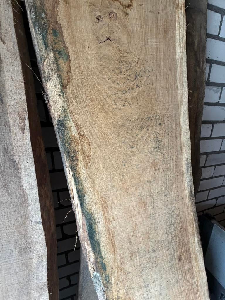 9 stuks gedroogde eiken planken (200x30), Doe-het-zelf en Verbouw, Hout en Planken, Ophalen, Minder dan 25 mm, Eiken, Zo goed als nieuw