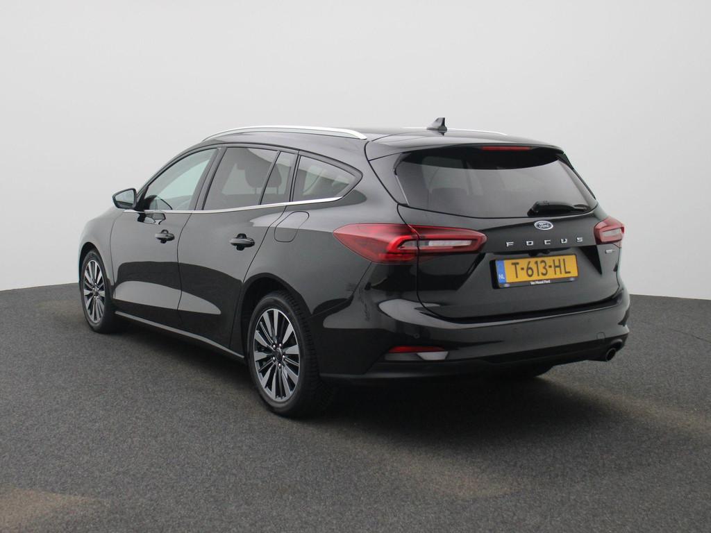 Ford Focus Wagon 1.0 EcoBoost Hybrid Titanium X | Automaat |, 12 maanden, Gebruikt, Euro 6, Zwart