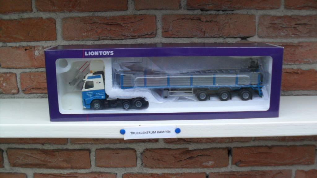 Lion  Toys  Volvo  FH  van  Grolleman., Ophalen of Verzenden, Zo goed als nieuw, Bus of Vrachtwagen, Lion Toys