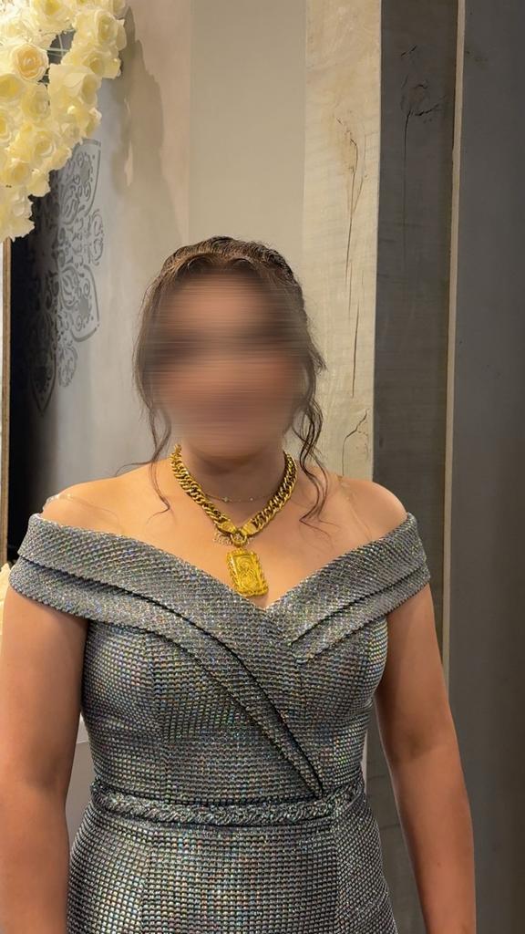 Grijze jurk, Kleding | Dames, Maat 42/44 (L), Ophalen of Verzenden, Grijs, Gedragen