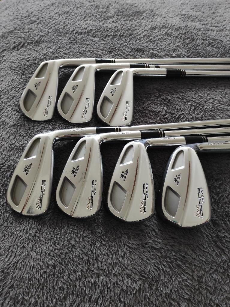King Cobra Pro MB Forged Golf Ijzers, Ophalen, Gebruikt, Set, Overige merken