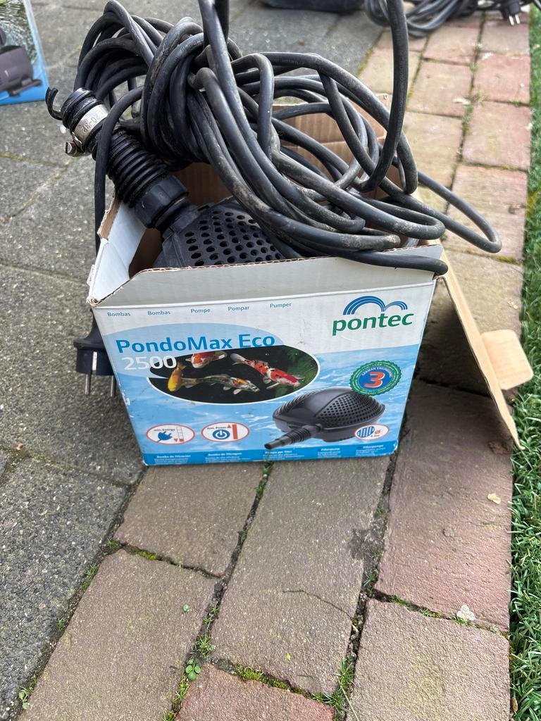 Pontec PondoMax Eco 2500 vijverpomp, Ophalen of Verzenden, Gebruikt, Elektrisch, Dompelpomp