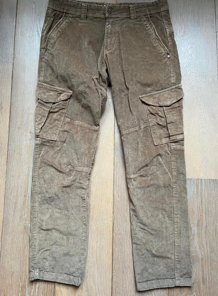 Ribbroek TIMEZONE W31 L32 Regular NiklasTZ Zgan Corduroy, Ophalen of Verzenden, Zo goed als nieuw, Maat 48/50 (M), Bruin