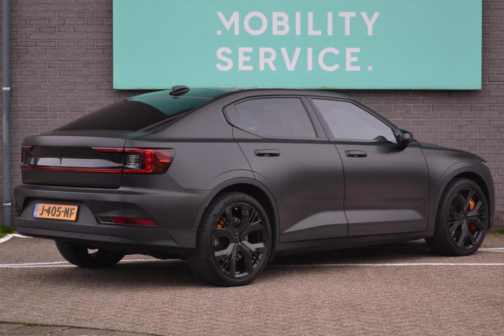 Polestar 2 Long Range Dual Motor Launch Edition 78kWh SOH92%, Polestar 2, 1300 min, Gebruikt, Zwart