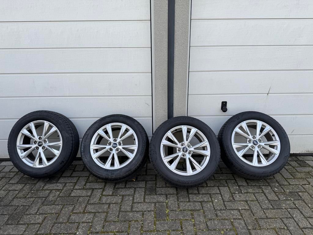 Audi velgen 5x112 235 55 18 q3 t roc golf polo banden, Auto-onderdelen, Banden en Velgen, 18 inch, Ophalen of Verzenden, 235 mm