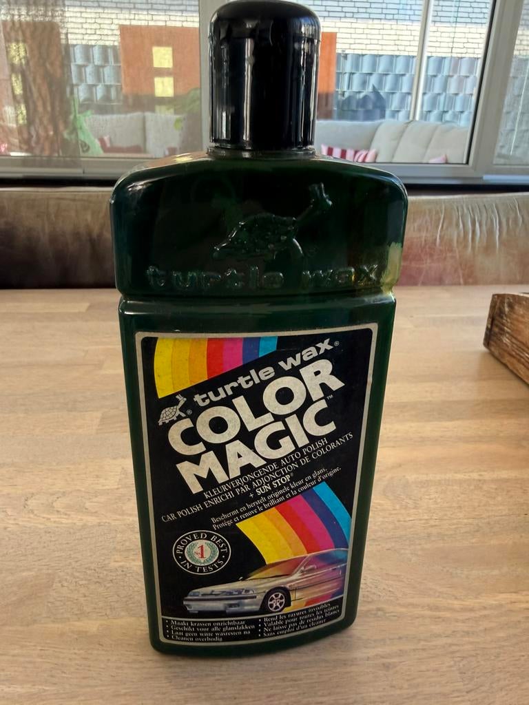 Groene Turtle Wax color magic., Ophalen of Verzenden