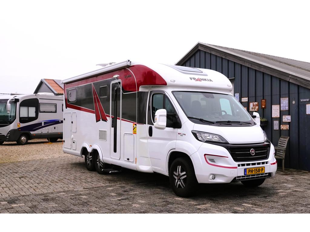Frankia T 790 F-Line, bj.2017, 48.000 km, 69,500-, Caravans en Kamperen, Campers, Overige merken, Bedrijf, Diesel, Overige merken