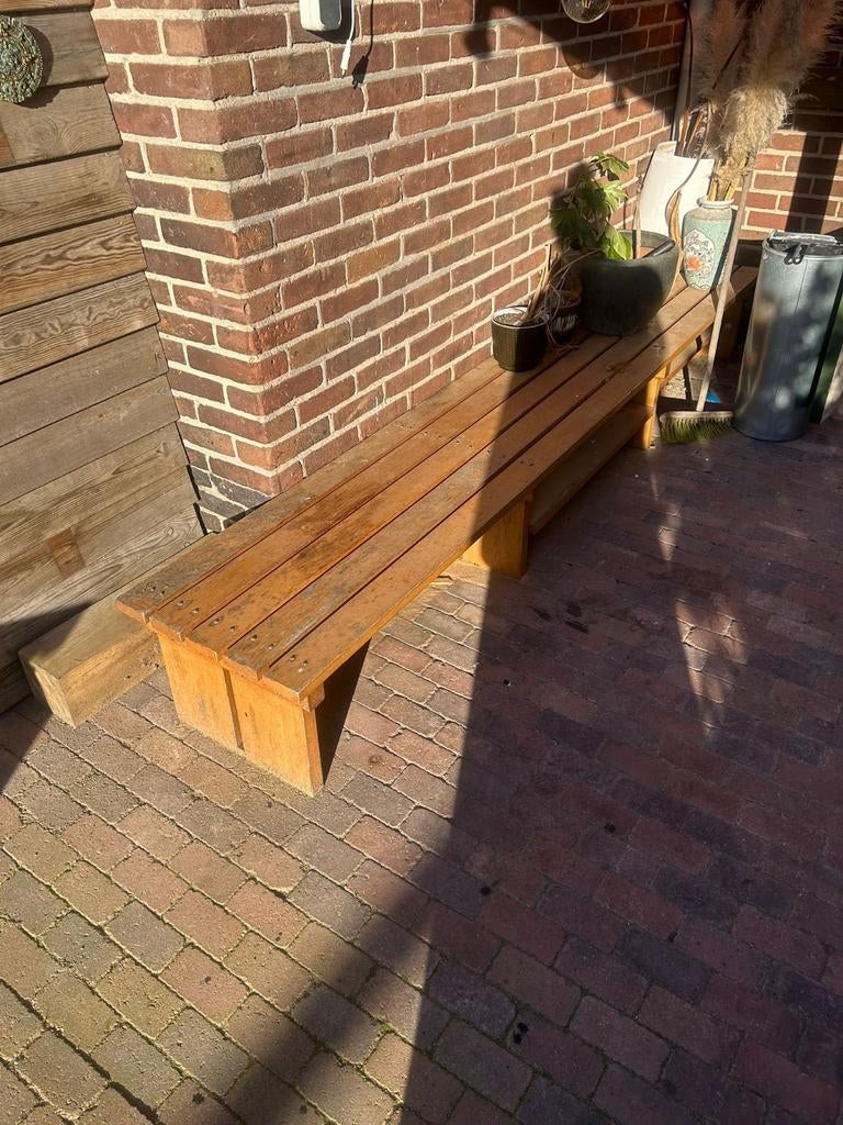 Lange kast/bankje, Minder dan 25 mm, Ophalen of Verzenden, Plank, Minder dan 200 cm
